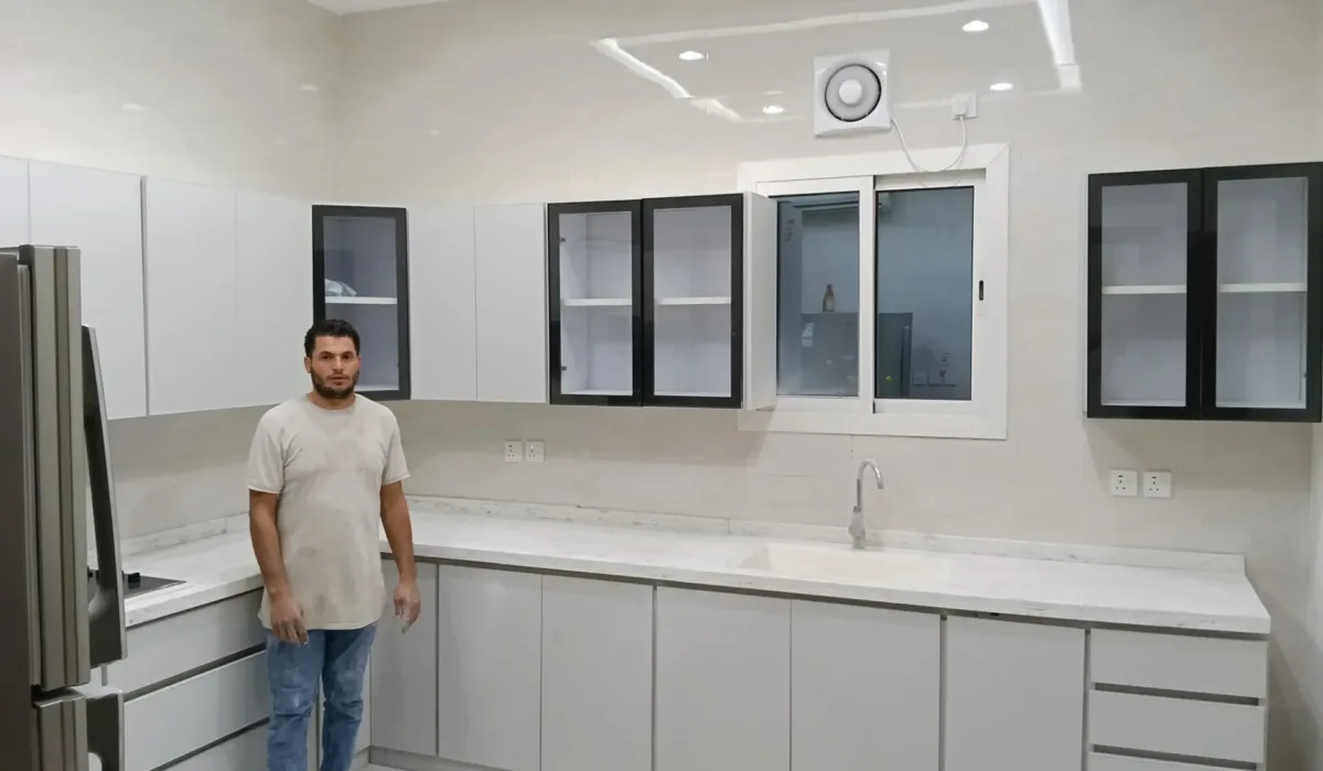 تركيب مطابخ البساتين جدة ؛ تواصل مع معلم مطابخ حي البساتين